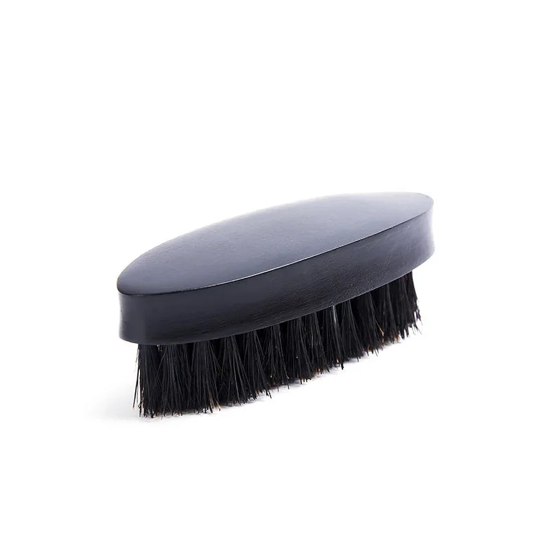 Professional Soft Boar Bristle Wood Beard Brush