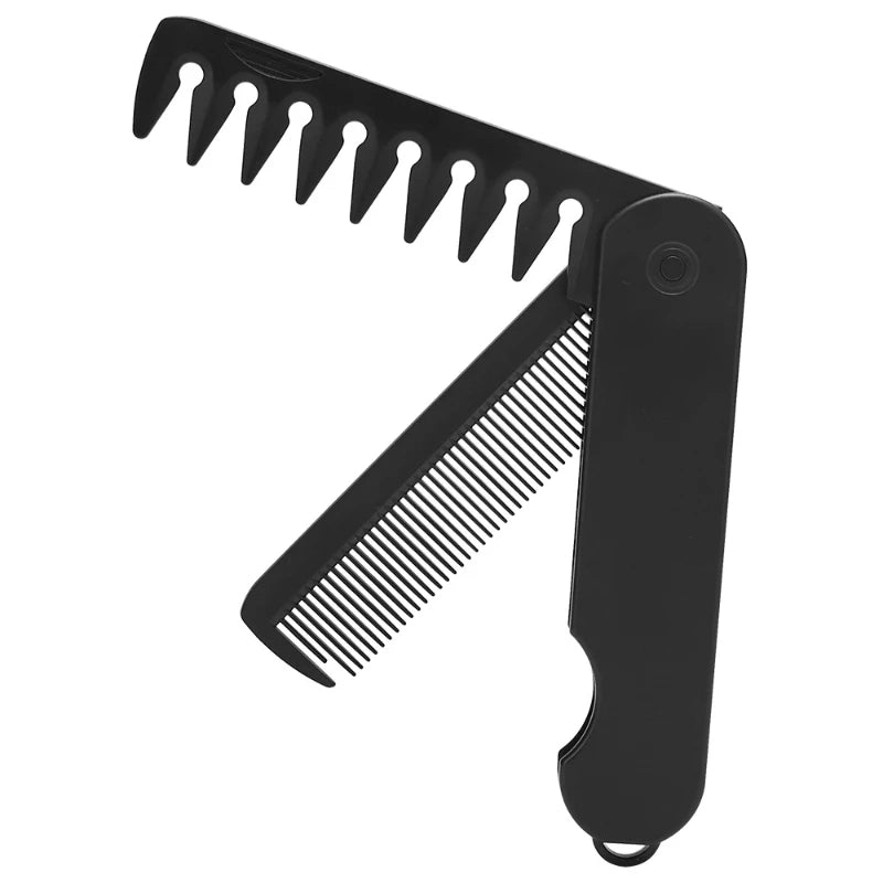 Multifuncional 2 in 1 Pocket Folding Combs