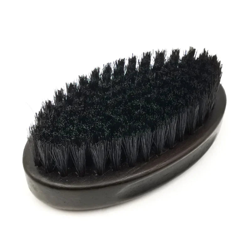 Professional Soft Boar Bristle Wood Beard Brush