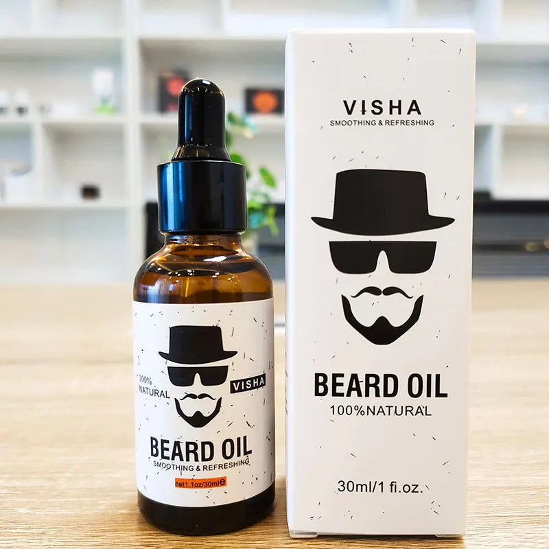 Beard Growth Serum Cream Essential Oil