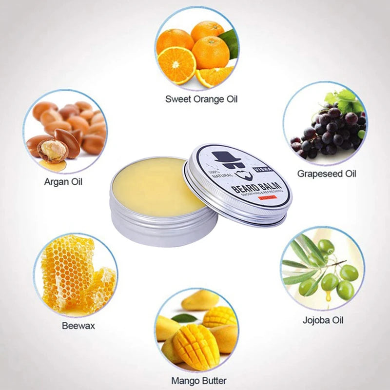 Beard Growth Serum Cream Essential Oil
