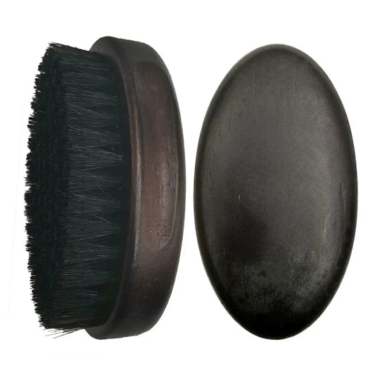 Professional Soft Boar Bristle Wood Beard Brush