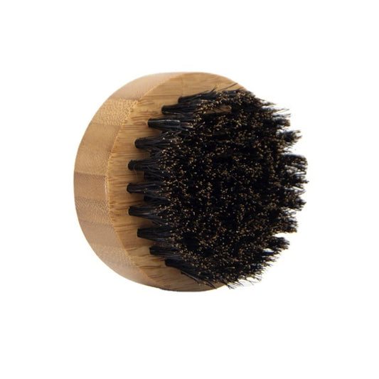 Round Handle Beard & Mustache Brush
