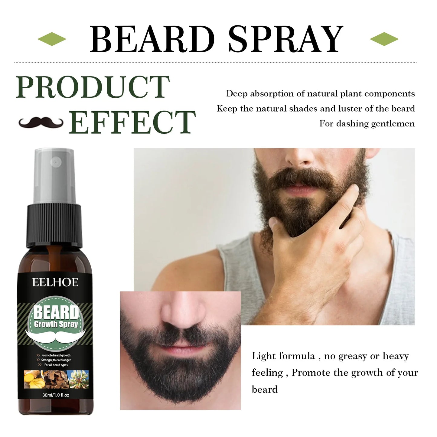 Beard Care Serum Moisturizing Enhancer