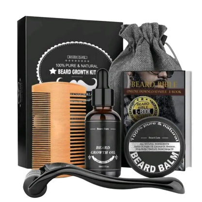 5pcs Men Beard Barba Grooming Beard Set