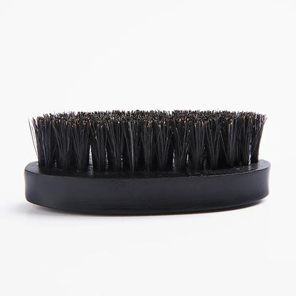 Professional Soft Boar Bristle Wood Beard Brush